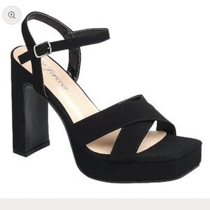 BRAND NEW FOREVER LINK FLATTEN-33 SQUARE TOE HEEL SANDAL